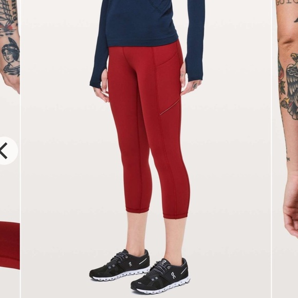 Lululemon Speed Up Crop *21" - Picture 2 of 7